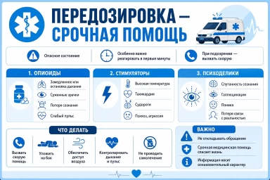 Помощь при передозировке в Вольске