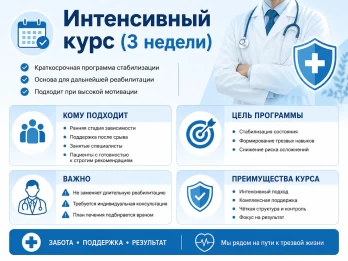 Реабилитация за 21 день в Вольске